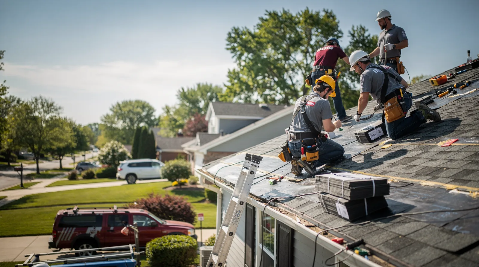 Roof Repair in Lenzburg, IL around you